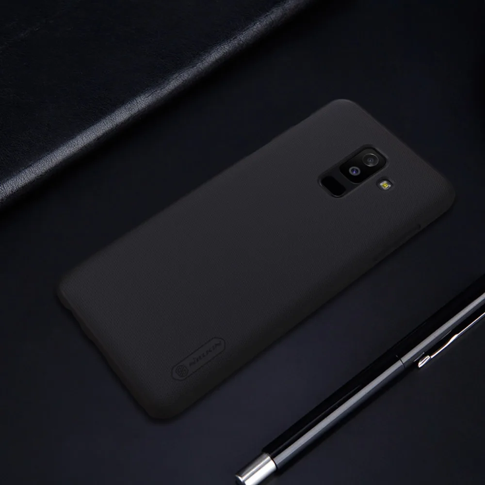 Чехол для Samsung A6 2018 Nillkin матовый защитный чехол жесткий Galaxy Plus Nilkin телефона
