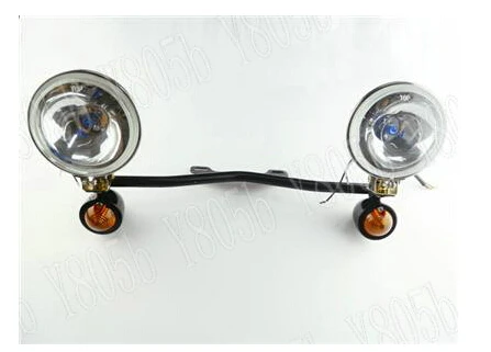 Черный проходной указатель поворота световая полоса для Yamaha VStar 400 650 1100 1300 Virago Xv 250