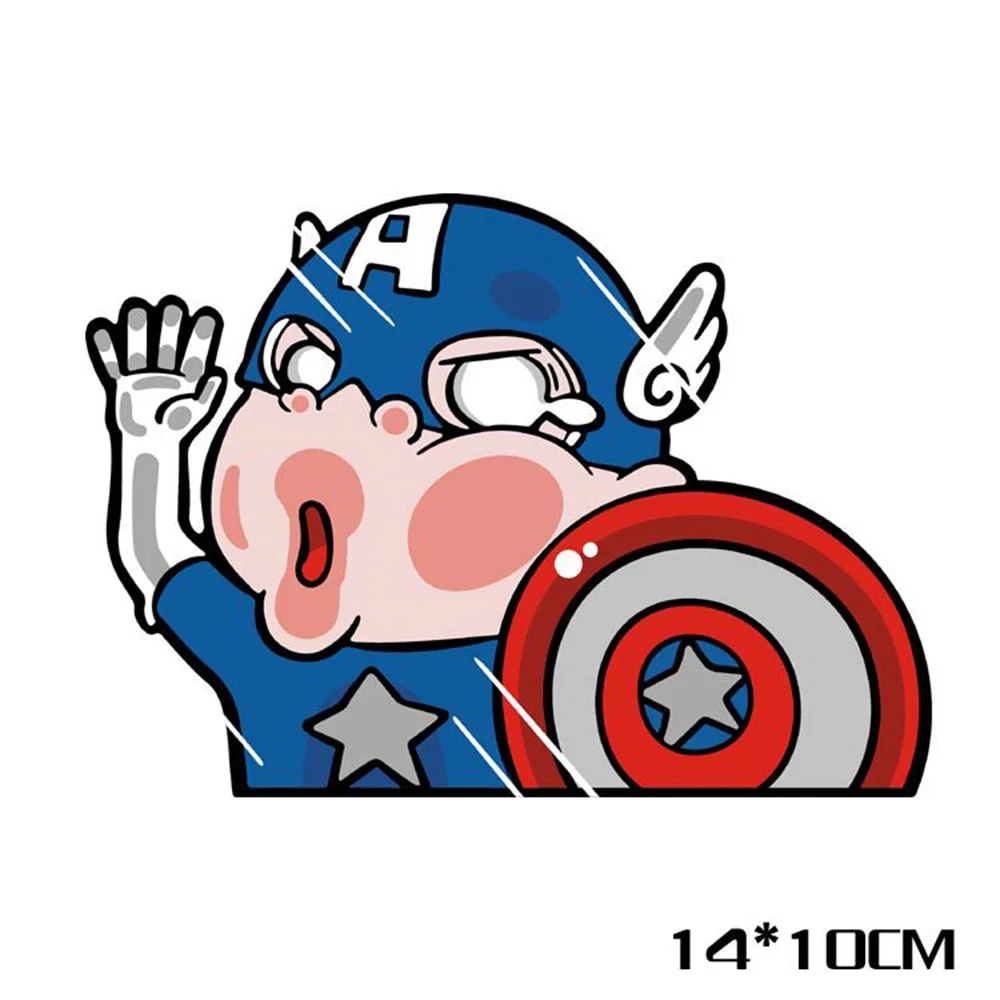 Забавная мультяшная Автомобильная наклейка супер герой хит Окно Наклейка для Ford