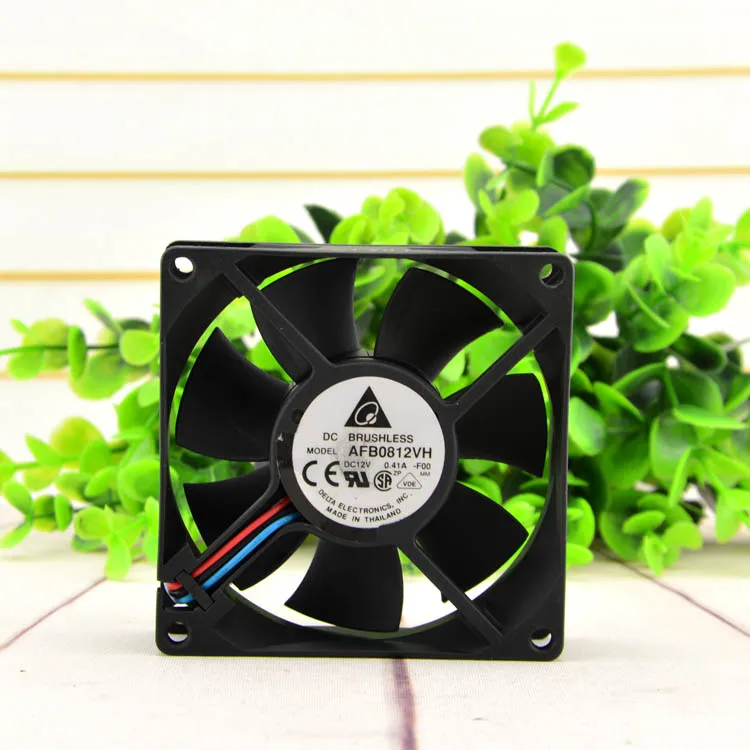 Новый оригинальный AFB0812VH 8025 12В 0.24A 8 см блок питания шасси охлаждающий
