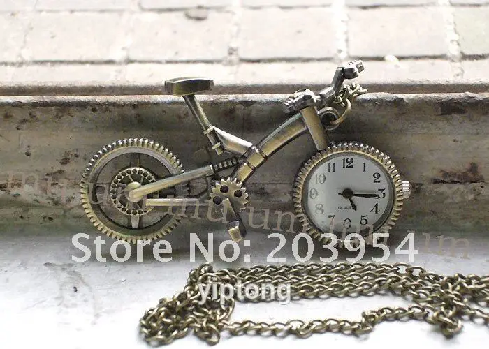Прямая поставка 1 шт./лот Велосипедное медное ожерелье велосипед цепь кулон
