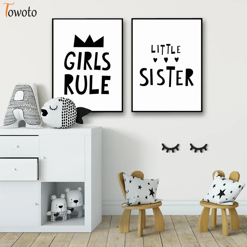 Распечатанный постер минималистское полотно скандинавский декор для детской