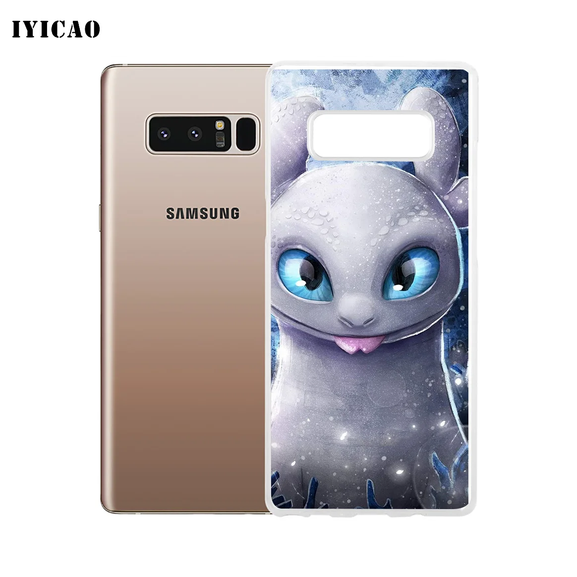 IYICAO Как приручить дракона мягкий силиконовый чехол для телефона Samsung A5 A6 Plus A7 A8 A9 J3