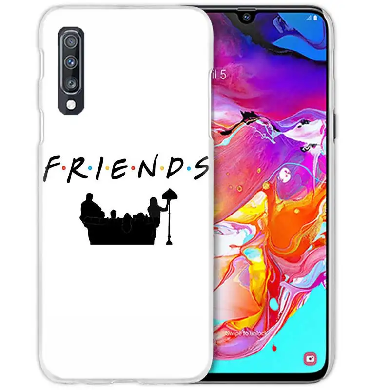 Лучшие друзья вместе чехол для samsung Galaxy A50 A70 A20e A40 A30 A20 A10 A8 A6 плюс A9 A7 жесткий прозрачный поликарбонатный чехол для телефона чехол