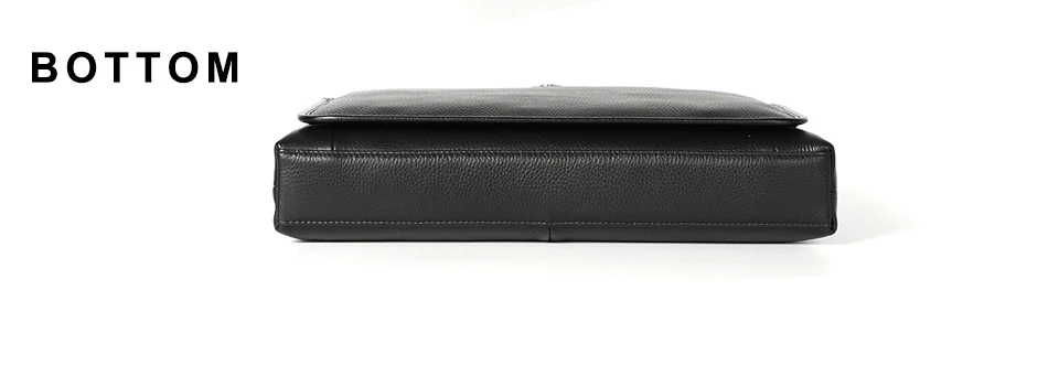 LUENSRO мужской портфель из натуральной кожи, Сумка с защитой от кражи, дизайнерская Повседневная Натуральная Воловья кожа, деловая черная сумка для ноутбука, мужской портфель