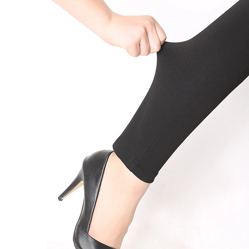 Модные шаровары для женщин Винтажные эластичные брюки повседневные Прямые