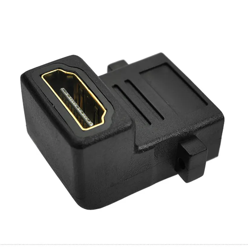 Advanced2017 новый компьютерный адаптер Micro HDMI Женский к угол 90 градусов настенная