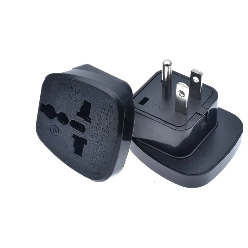 

5 шт. Универсальный японский Соединенные Штаты Канада Филиппины Таиланд Разъем Питания AU EU UK Swiss Италия к США переходник для путешествий