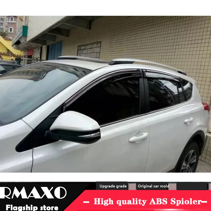 Для Toyota Previa RAV 4 Пластик оконный козырек 2014 2018 Vent Оттенки Защита от солнца Дождь