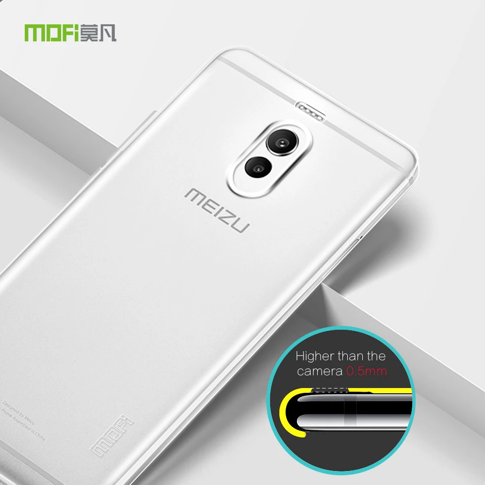 Чехол для Meizu m6 note силиконовый MOFi оригинал meizu 6 чехол задняя крышка мягкий ТПУ