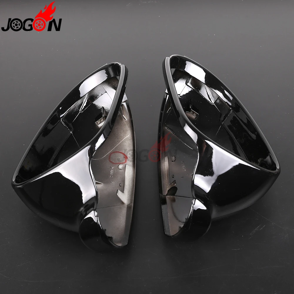2 шт. черный для VW GOLF 5 в MK5 GTI Jetta Passat B5.5 B6 EOS Sharan Superb боковое крыло крышка зеркала заднего вида Замена крышки оболочки
