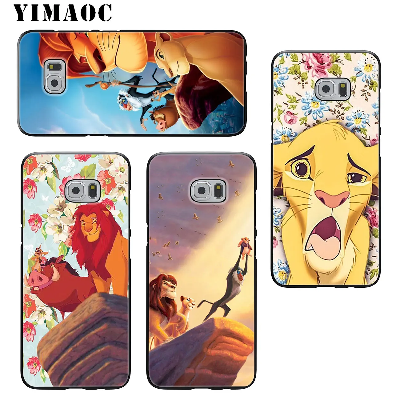 YIMAOC Hakuna Matata Lion King Мягкий силиконовый чехол для телефона Samsung Galaxy S20 Ultra S10 Lite S9 S8 Plus S7