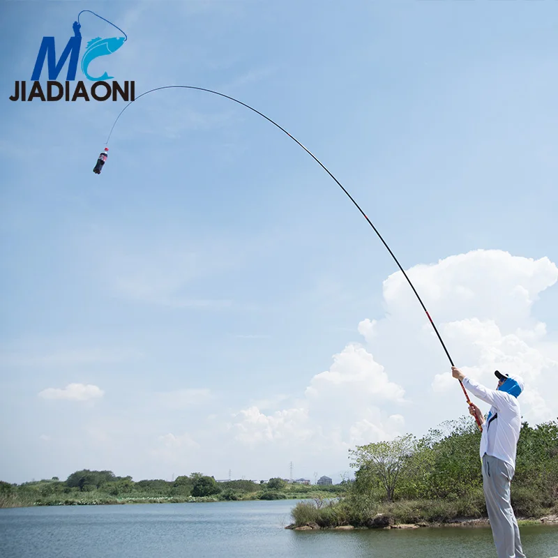 JIADIAONI 19 Мелодия 4,5 м/5,4 м/6,3 м/7,2 м/8,1 м Carbom волокном Тайвань Удочка Fly Тип удочки для рыбалки на карпа, длинные удочки