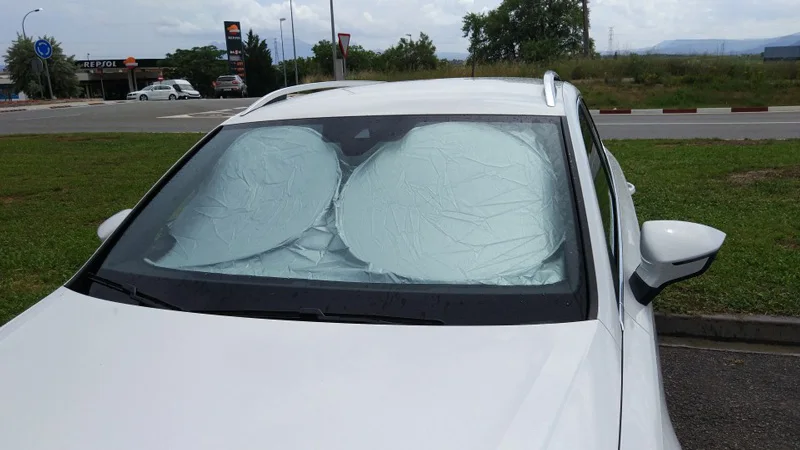 UV Protect Car Windshield Cover 150X70cm Front Rear Window Film Windshield Visor Cover Car Sunshade Car-styling High Quality