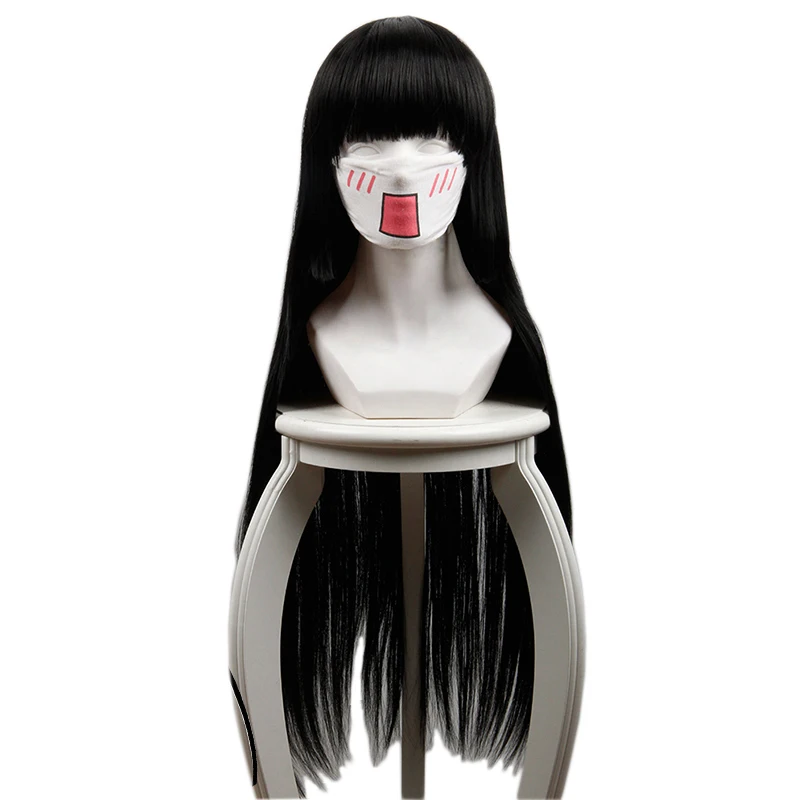 Парик Kakegurui соблазнительный джабами Yumeko длинный термостойкий синтетический