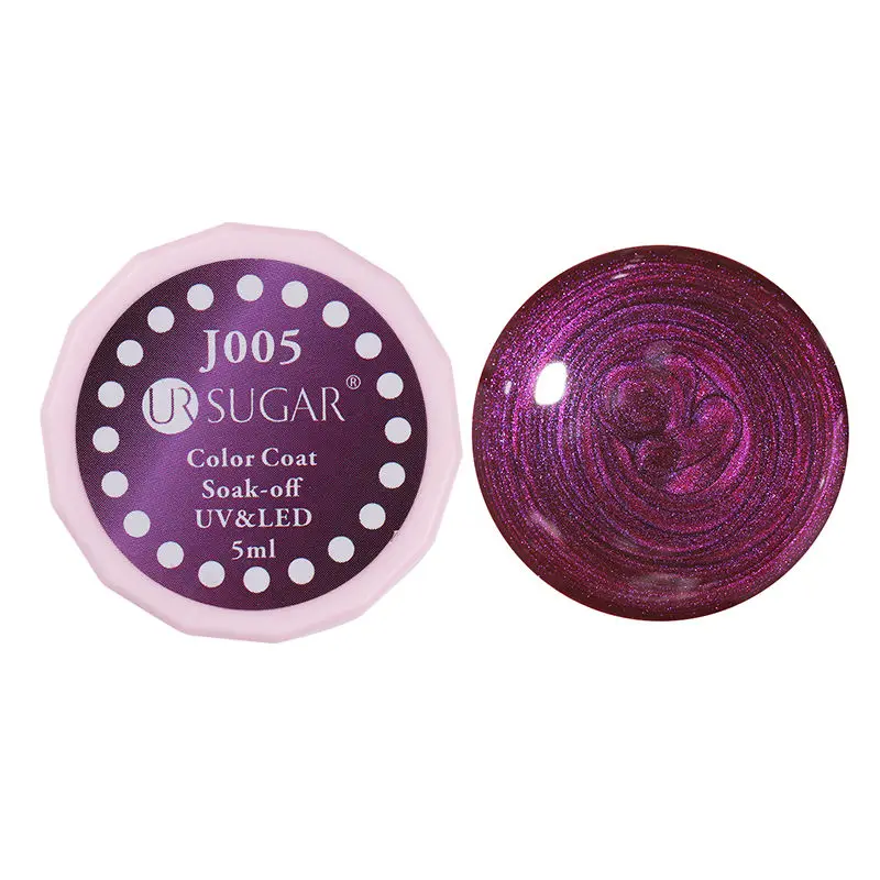 Color 005 Ur Sugar Гель-лак для ногтей 12 цветов жемчужный УФ Гель-лак для ногтей 5 мл замачиваемый цветной светодиодный лак для дизайна ногтей - Цвет: Color 005