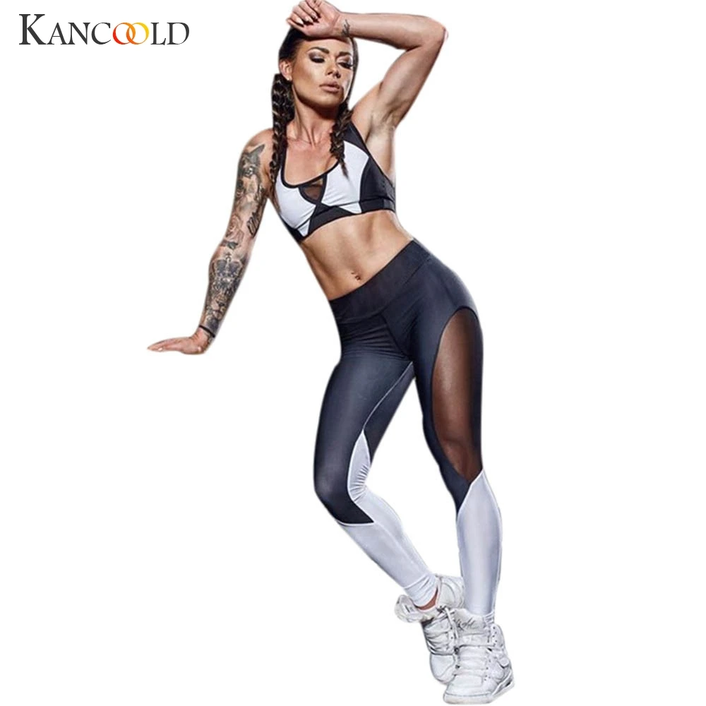 

KANCOOLD Pants Leggings Women High Waist Sports Running Fitness Leggings Workout Clothes fashion sexy pants woman 2019JAN9