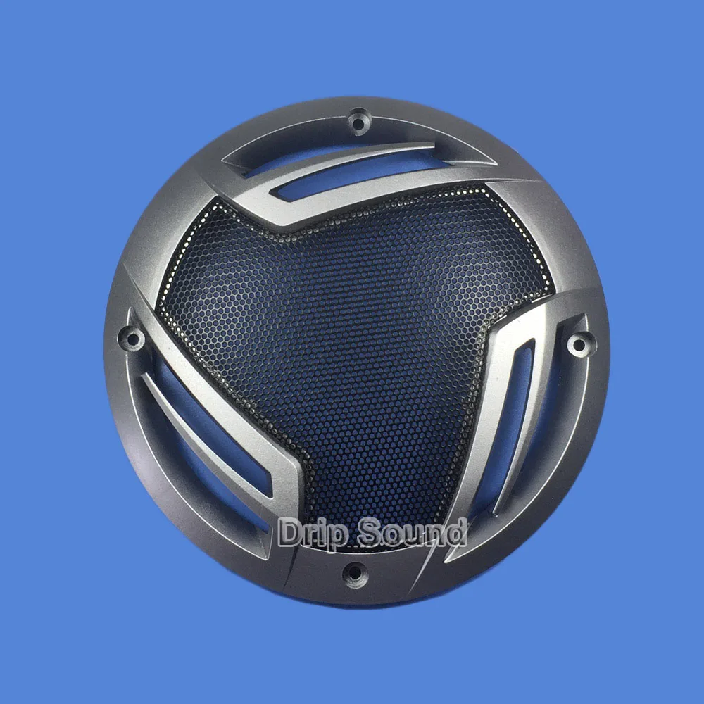 Для 6 дюймового динамика гриль Сетка Крышка декоративный круг металлическая