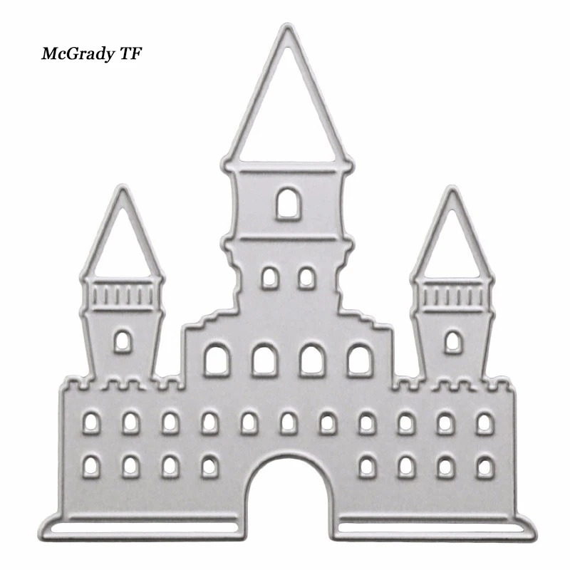 1 шт. замок дизайн металлическая пресс форма трафареты набор для тиснения