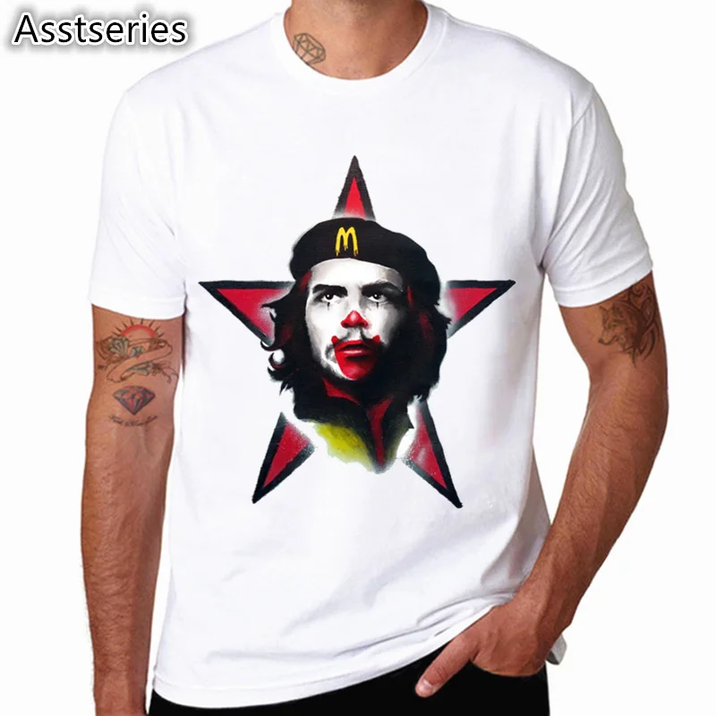 Cuba Rip Коммунистическая Che Guevara Мужская футболка модная повседневная мужская футболка с круглым вырезом летняя крутая одежда с коротким рукавом - Цвет: HCP4453D