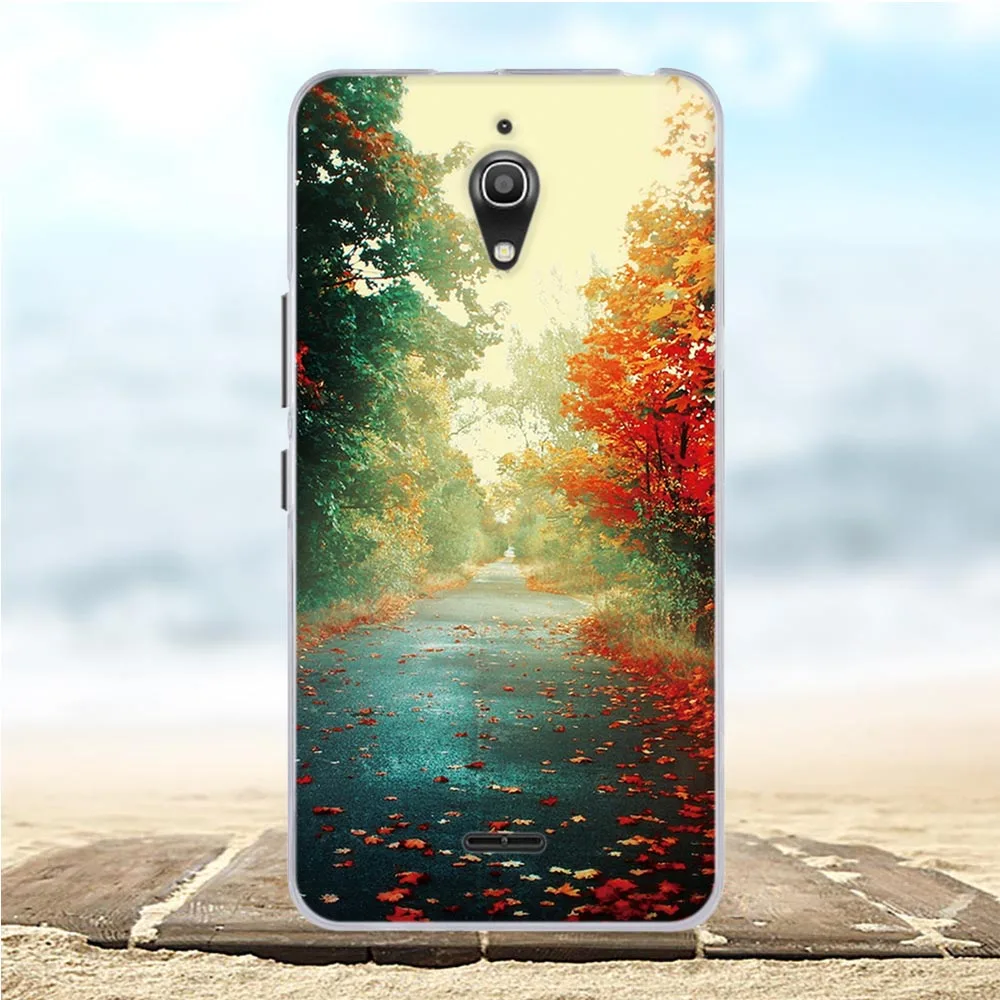 Чехол для Alcatel A2 XL 8050D с цветочным 3D рисунком чехол мягкий силиконовый из ТПУ A2XL