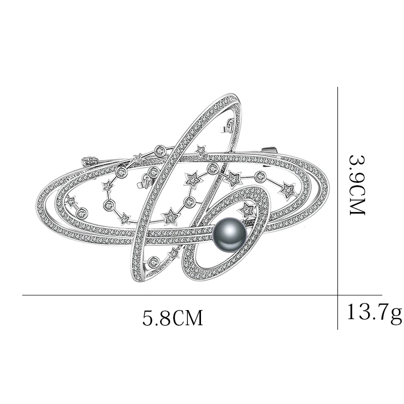 Новинка Женская брошь на костюм свитер Свадебный корсажный воротник пальто