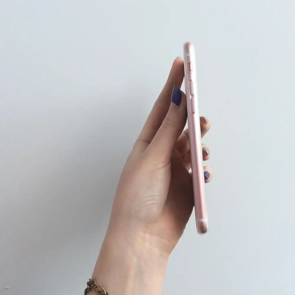 Чехол для iPhone 7 плюс 8 6 6s 5 5S SE P девушка дизайн стиль Мягкий ТПУ Прозрачный Ультра