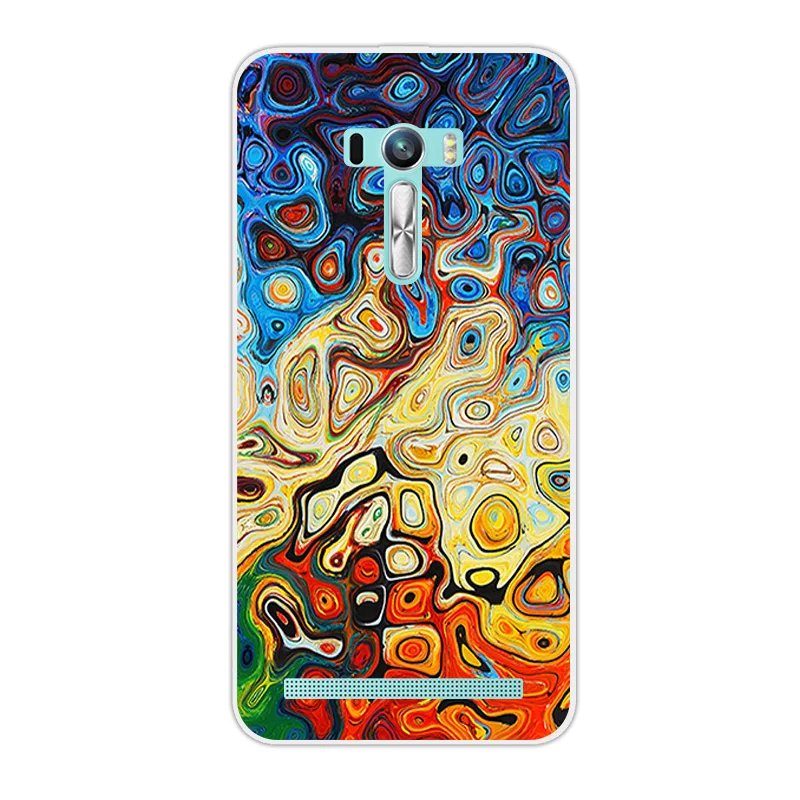 Мягкий силиконовый чехол для Asus ZenFone Selfie ZD551KL 5 &quot дизайнерские чехлы с морскими