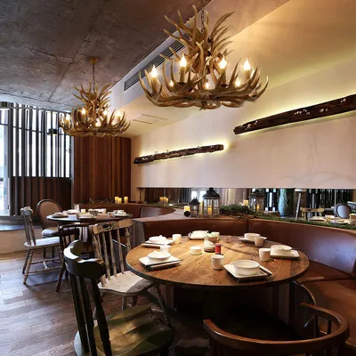 Американский страны Европы ветви дерева в винтажном стиле ретро светодиодный