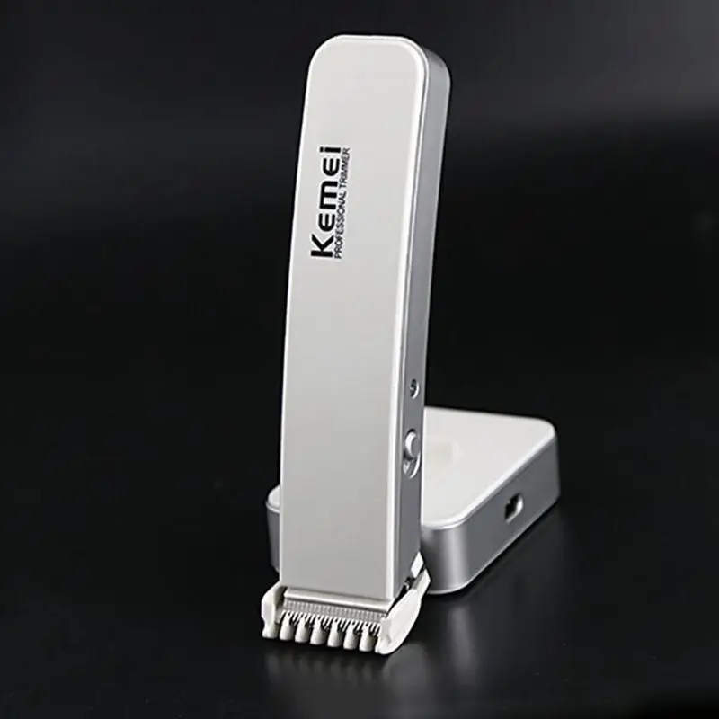 Top Sale Kemei 619 Super Slim Body Rechargeable Hair Trimmer For Man Family Travel Barber Use |