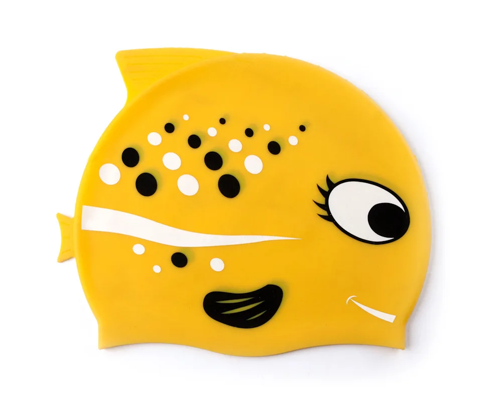 Детский мультфильм рыбы шапочка для non slip силиконовые негабаритных дети плавать