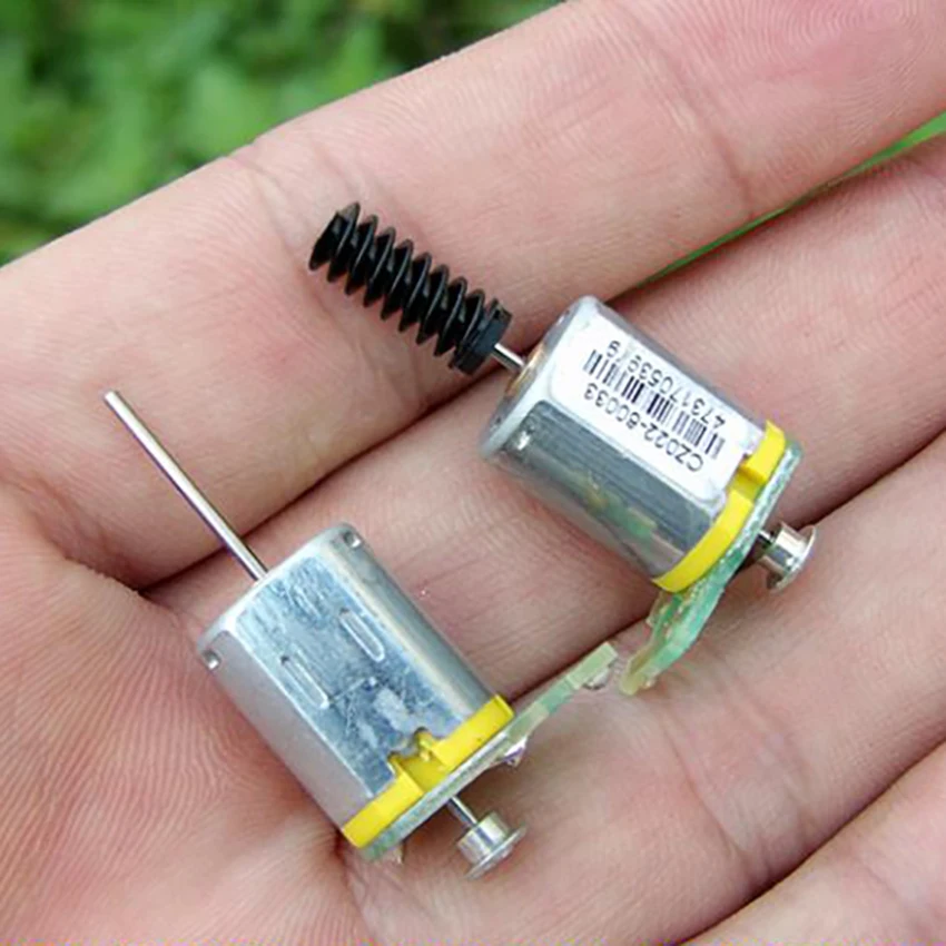 

N20 Micro Motor DC 12V-24V 40MA-55MA Long Shaft Motor With Worm Rod Suitable for Adding Encoder DIY Accessories