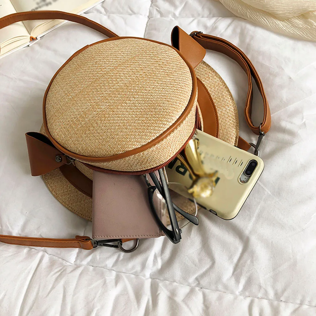 MOLAVE рюкзаки соломенный рюкзак для женщин креативная модная женская шляпа сумки с