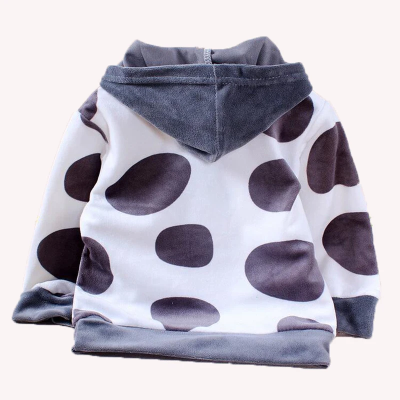 Одежда для маленьких девочек мультяшный кролик корова новорожденных мальчиков