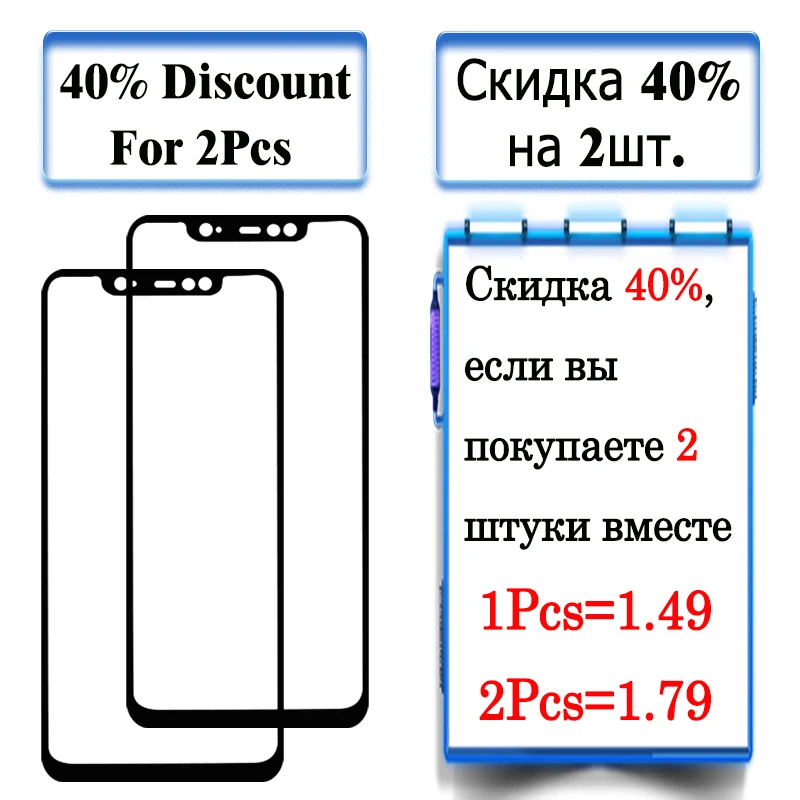 Защитное стекло Redmi 6 для Xiaomi Rdmi 6A Note Pro Защитная пленка экрана на Ksiomi My Redme Mi A6