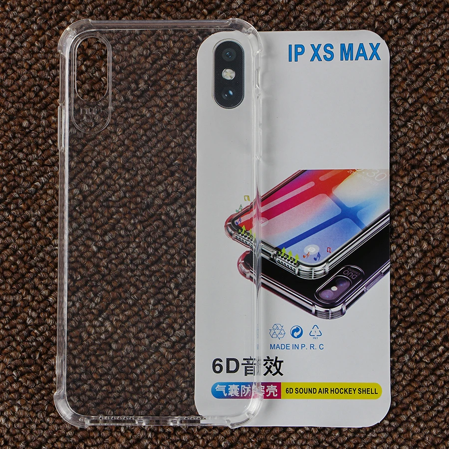 6D стерео звук подушка безопасности Drop-proof чехол Полный Чехол для iPhone XS Max XR X 8 7 6