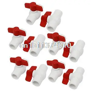 Оросительная Система, 10 шт, красная пластиковая T-образная рукоятка, от 19 мм до 19 мм