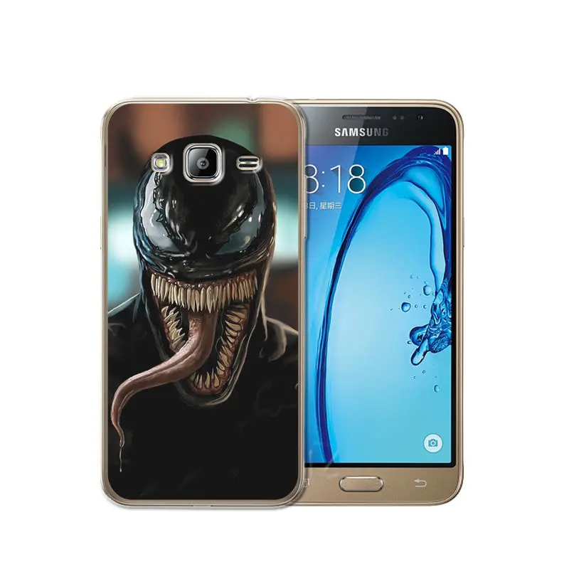 Роскошный чехол с изображением дедпула из комиксов Марвел venom для samsung Galaxy J3 J4 J5 J6 J7 J8 плюс J2 чехол-накладка для Prime силиконовый чехол Etui