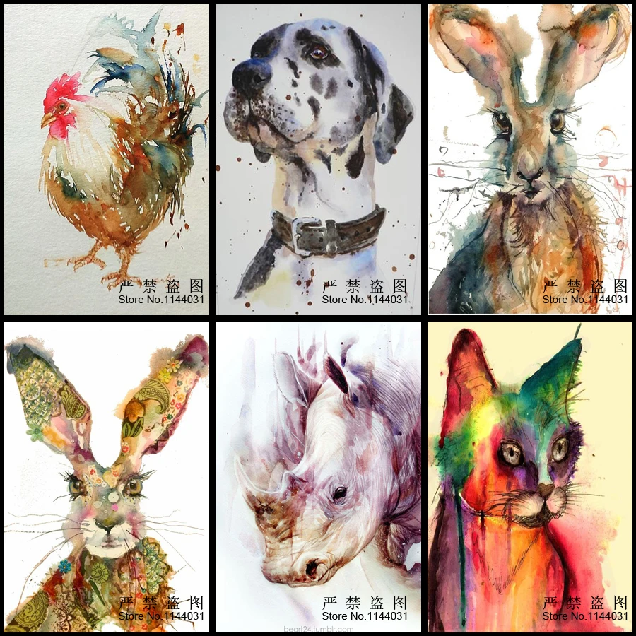 

Full 5d Diy Diamond Mosaic Animal Embroidery Christmas Diamond Painting Bunny Cat Chicken Dog Pictures Home Decor