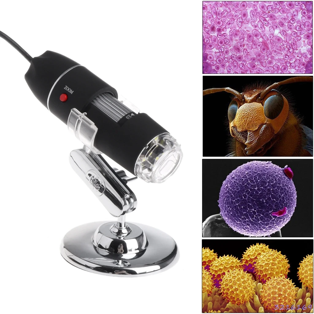1600X Microscope 8 LED USB Digital Handheld Magnifier Endoscope Camera | Инструменты