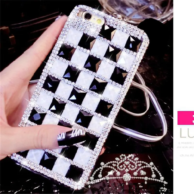 Для huawei P8 P9 P10 P20 Lite Plus mate 9 10 20 Pro роскошный блестящий яркий бриллиант красочные