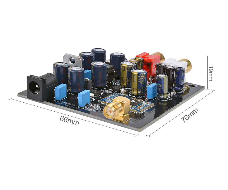 AIYIMA CSR8675 беспроводной Bluetooth 5,0 приемник плата PCM5102 декодер плата с антенной JRC5532 Op Amp