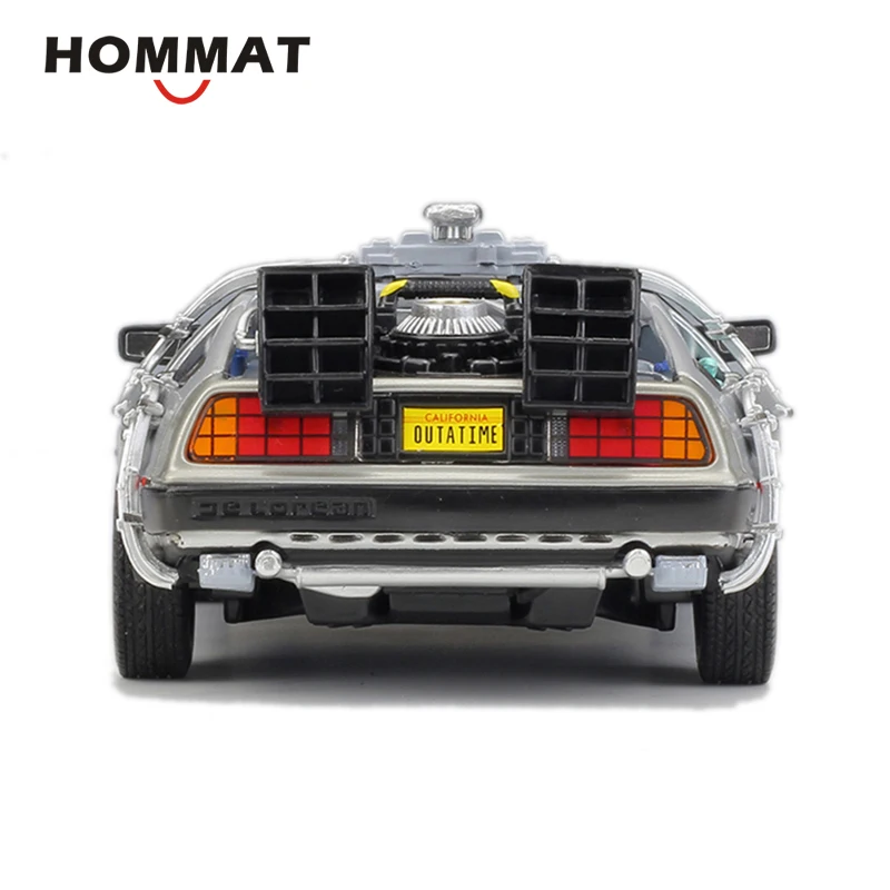 Модель HOMMAT Welly в масштабе 1:24 DeLorean модель Назад будущее 1 автомобиля из сплава