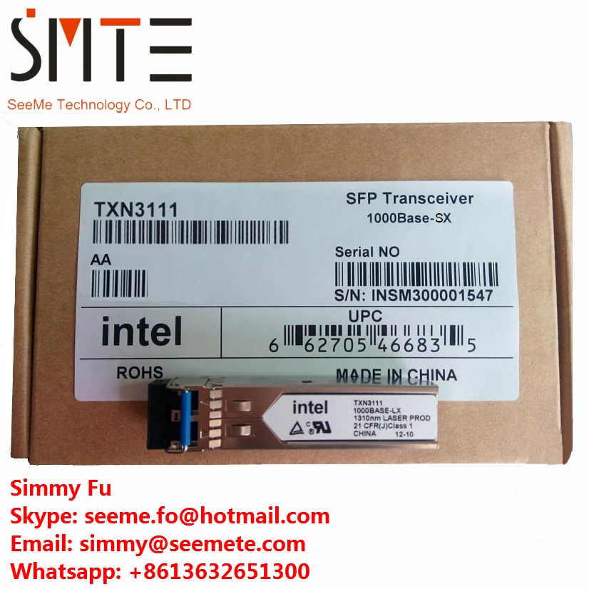 Оригинальный модуль оптического приемопередатчика TXN31111 2G Fibre Channel SFP 850nm 300m LC DDM |