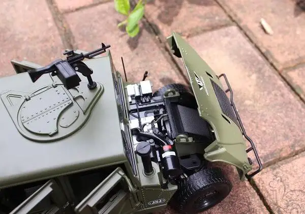 1/18 масштаб сплав Hummer боевой автомобиль воин 4x4 внедорожный грузовик модель