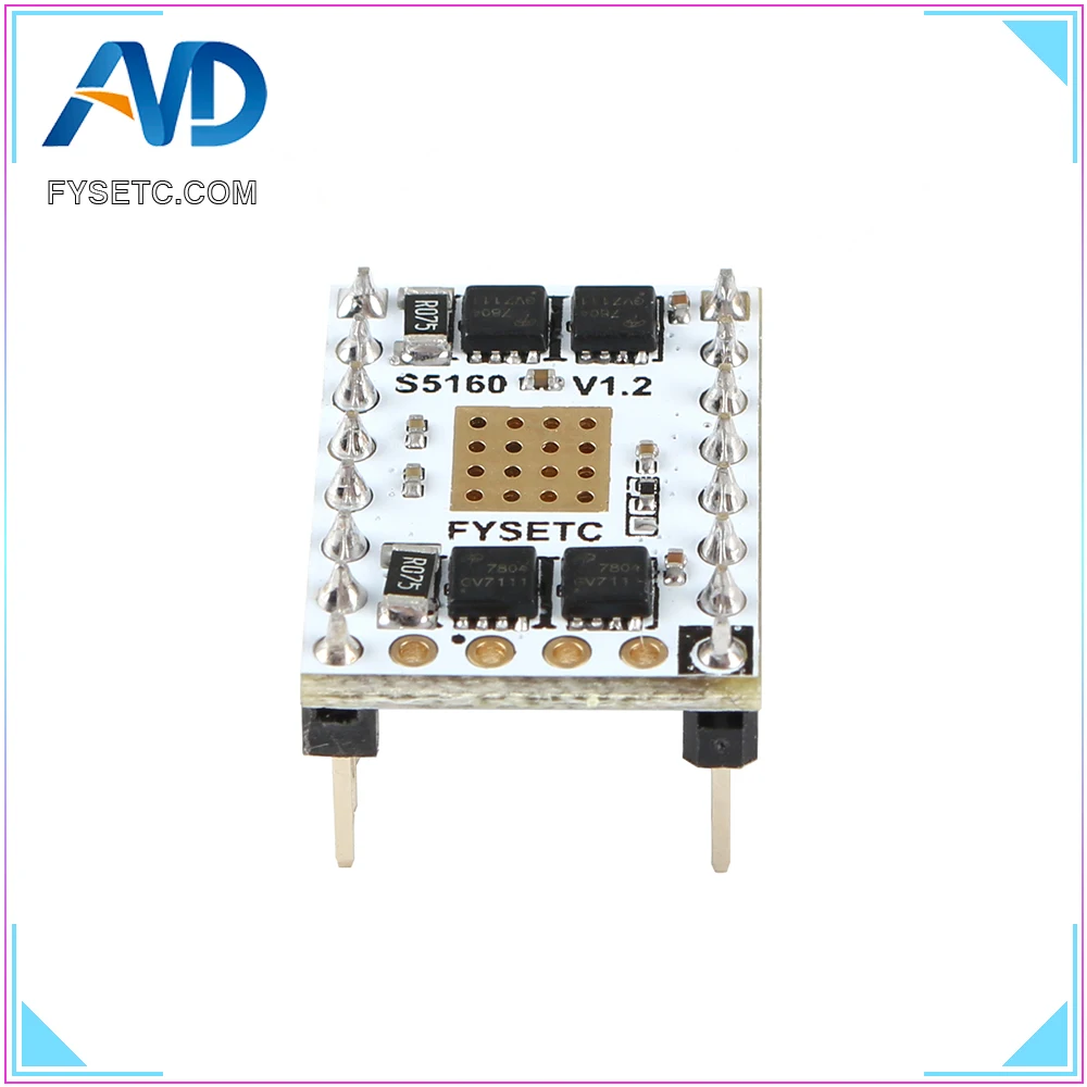 TMC5160 V1.2 SPI Драйвер шагового двигателя S5160 бесшумный драйвер Stepstick Летающий провод