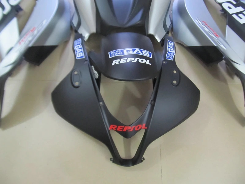 Литье под давлением 100% новый набор обтекателей для Honda CBR600RR 07 08 Серебристые