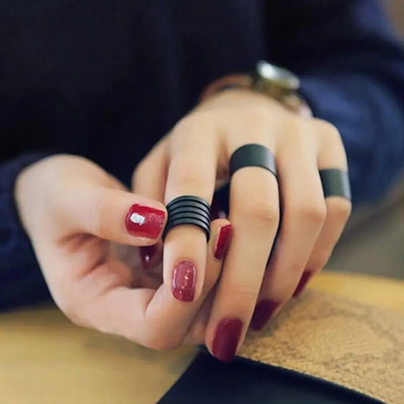 2018 творческая Горячий Новый Для женщин Мода в стиле панк черного цвета с