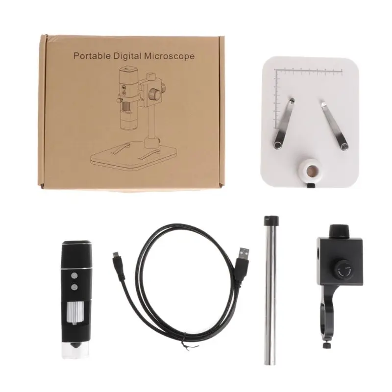 1000X WIFI цифровой микроскоп камера Лупа 8LED для Android iOS телефона планшета|Микроскопы|