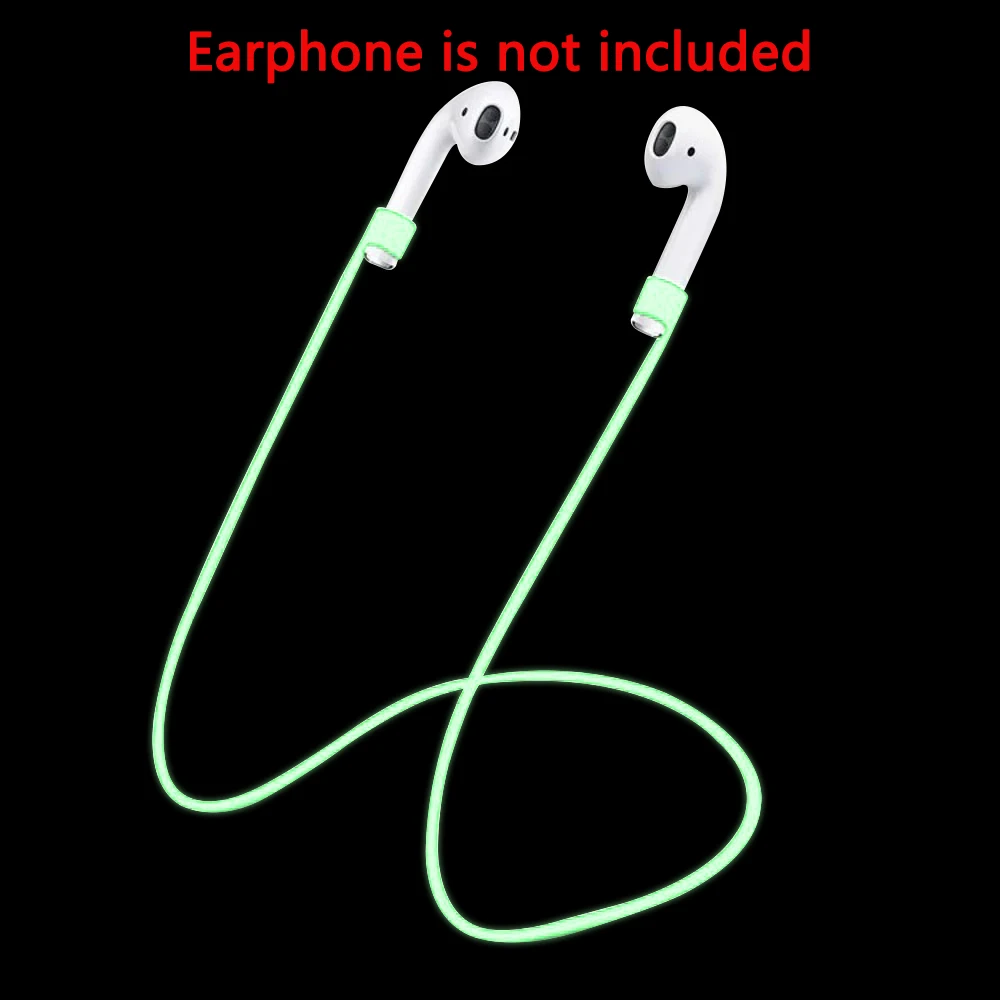 Анти-потеря веревки для Apple аксессуары для airpods крышка протектор i9 i9s i10 Pro i11 i12 i13 i19 защитный чехол для наушников резиновая петля